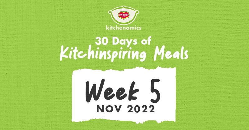 Easy Meals Using Simple Tools | Nov 2022: Week 5